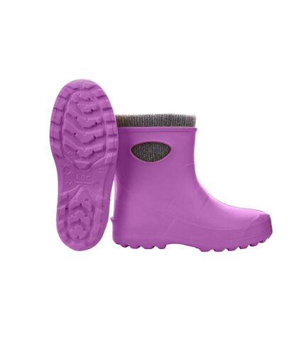 Bottines femme fuchsia Leon