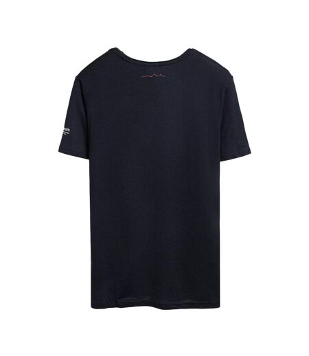 T-shirt marine homme teddy smith t-geo - l