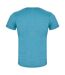 Mens fox heather short-sleeved t-shirt turquoise heather Roly