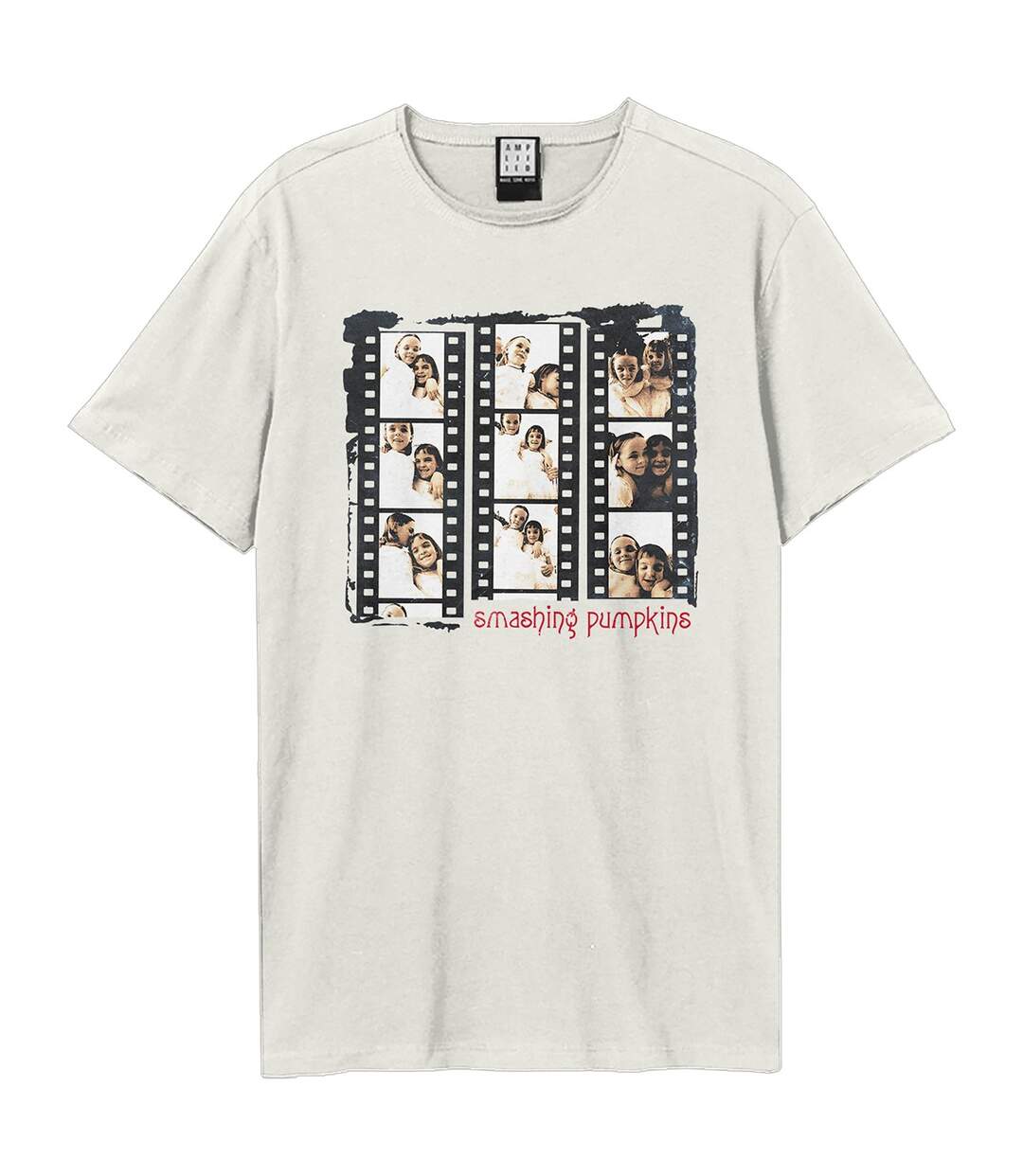 T-shirt Dream Photo Reel Adulte Blanc Amplified-1