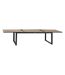 Table de jardin extensible Corvo acacia et aluminium - 12 Places-3