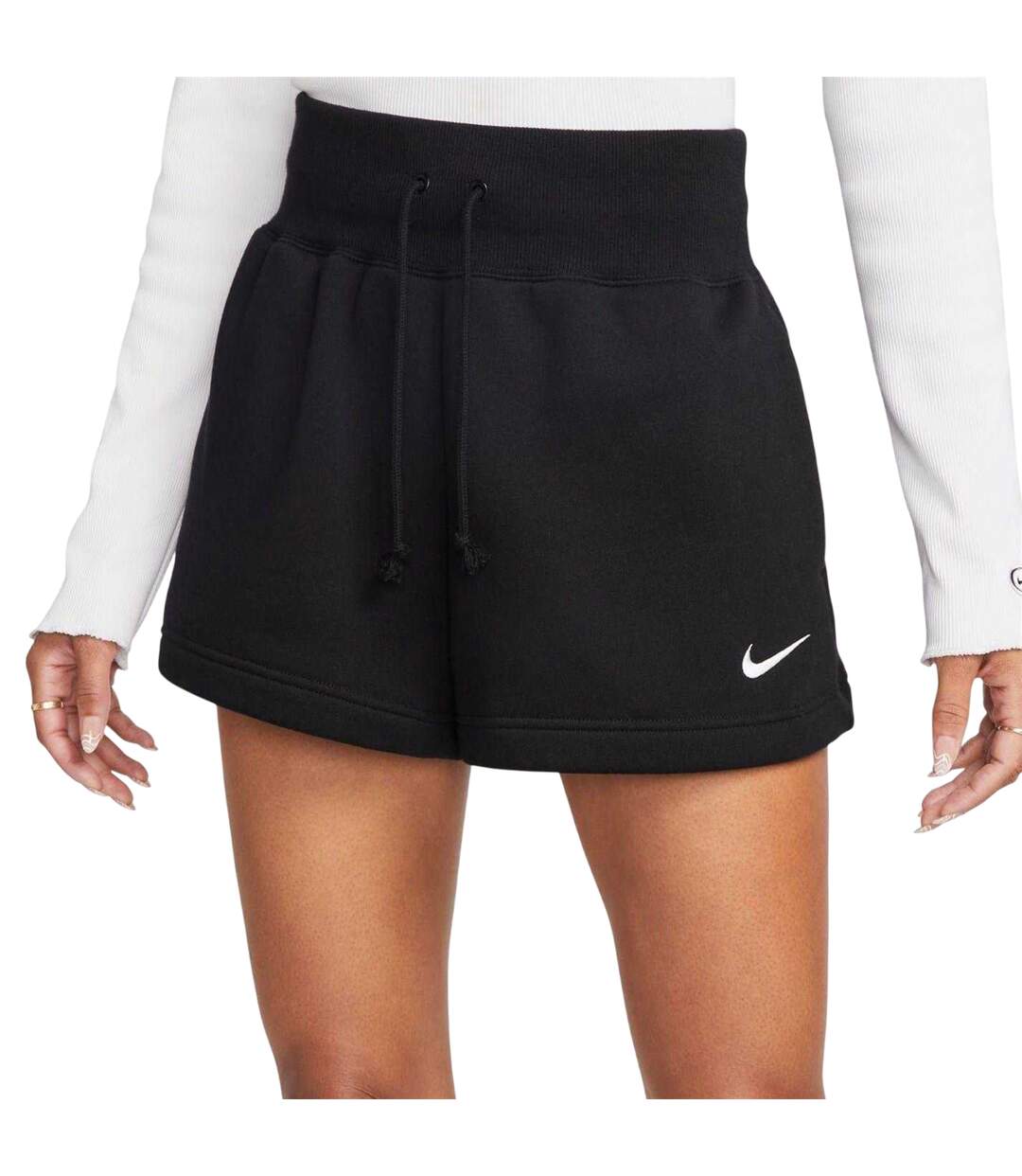 Womens/ladies Sportswear Essential Shorts Black Nike-1