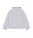 Womens/ladies Double Monkey Fleece Jacket Cream Reebok-2