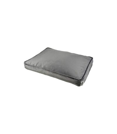 Coussin Rectangle Chien & Chat Velours Crafty 100cm Gris