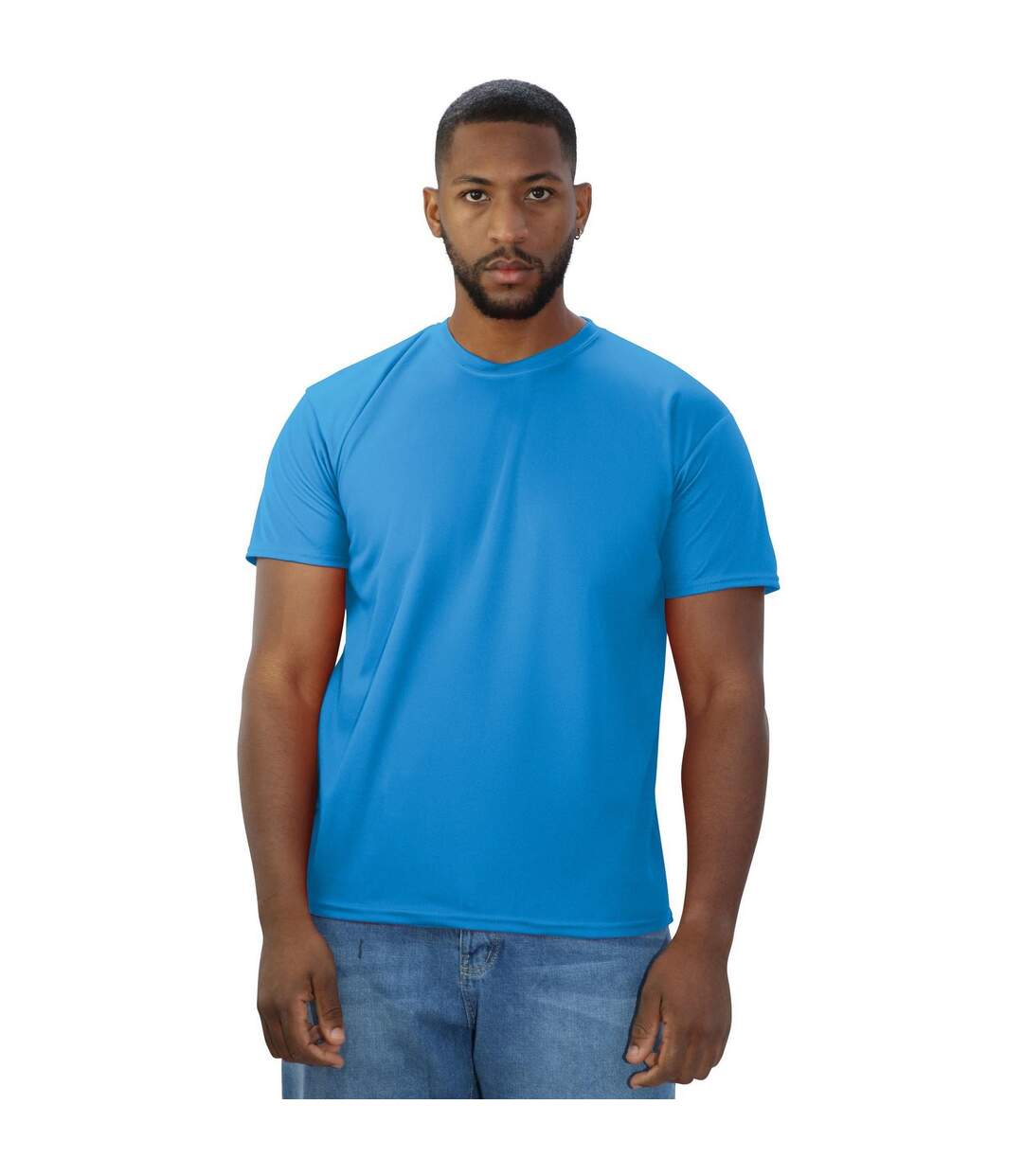 T-shirt Original Tech Adulte Bleu Saphir Casual Classics-4