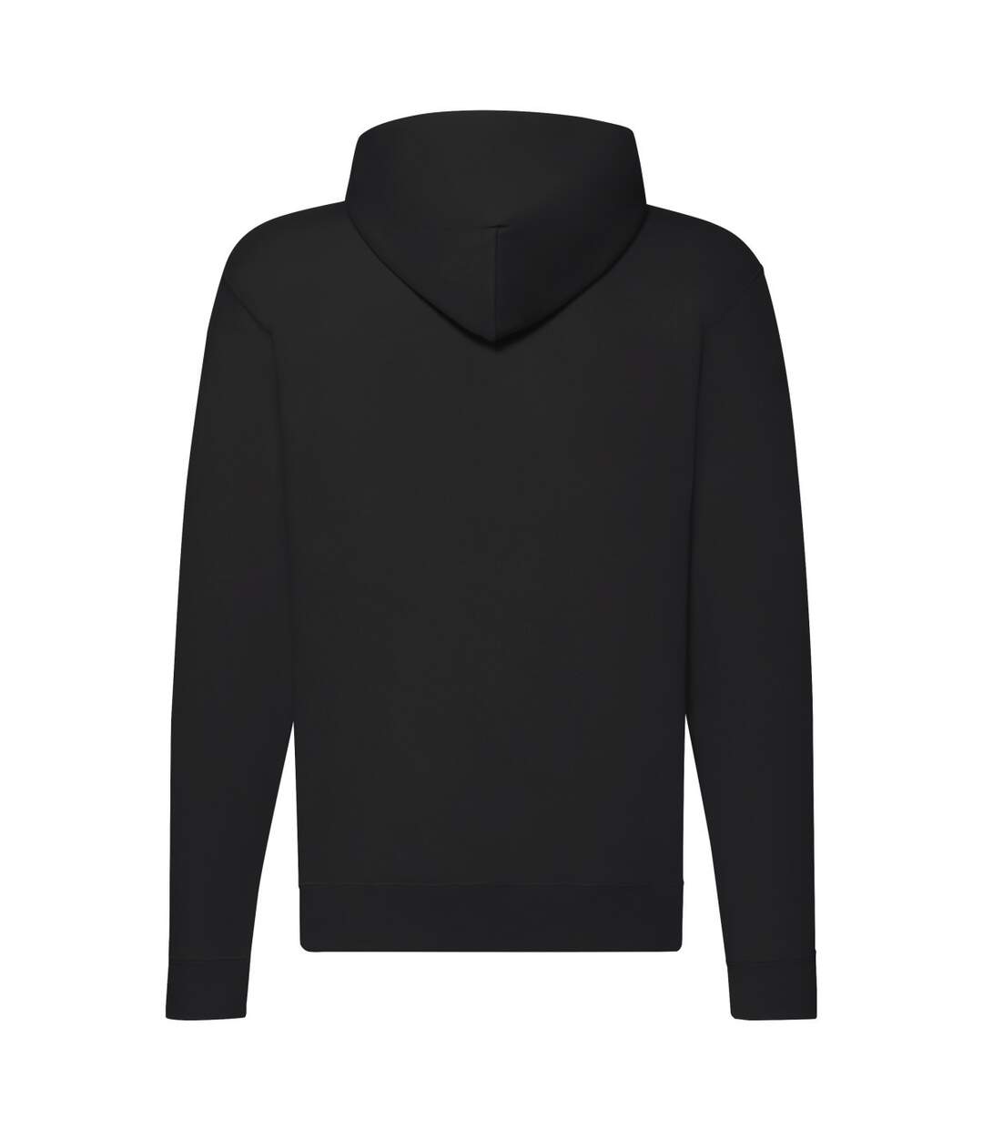 Veste À Capuche Classic Adulte Noir Fruit Of The Loom-2