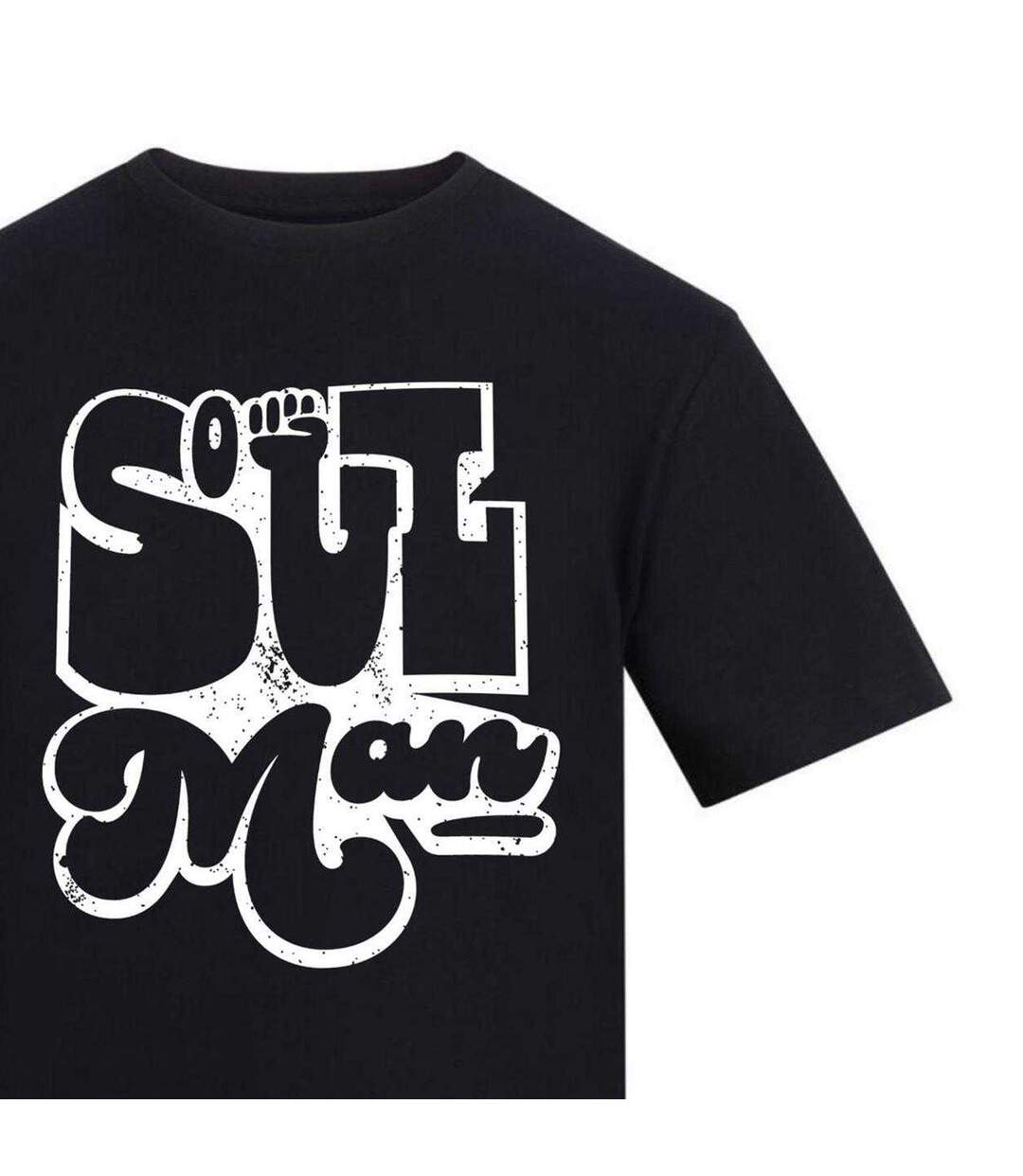 T-shirt Soul Man Homme Gris AWD-3