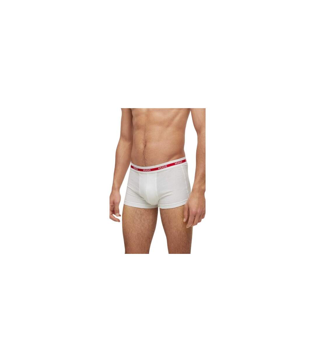 Lot De 3  Boxers Homme Blanc Hugo-1