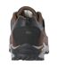 Mens falark vibram leather walking shoe dark earth Trespass