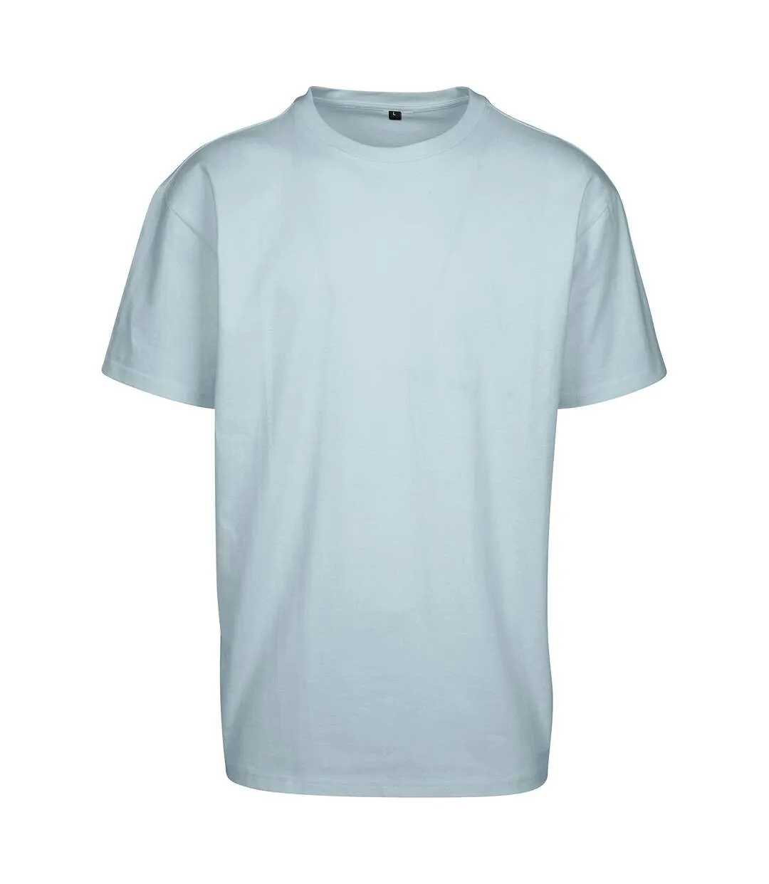 T-shirt Basic Homme Bleu Poudre Build Your Brand-1