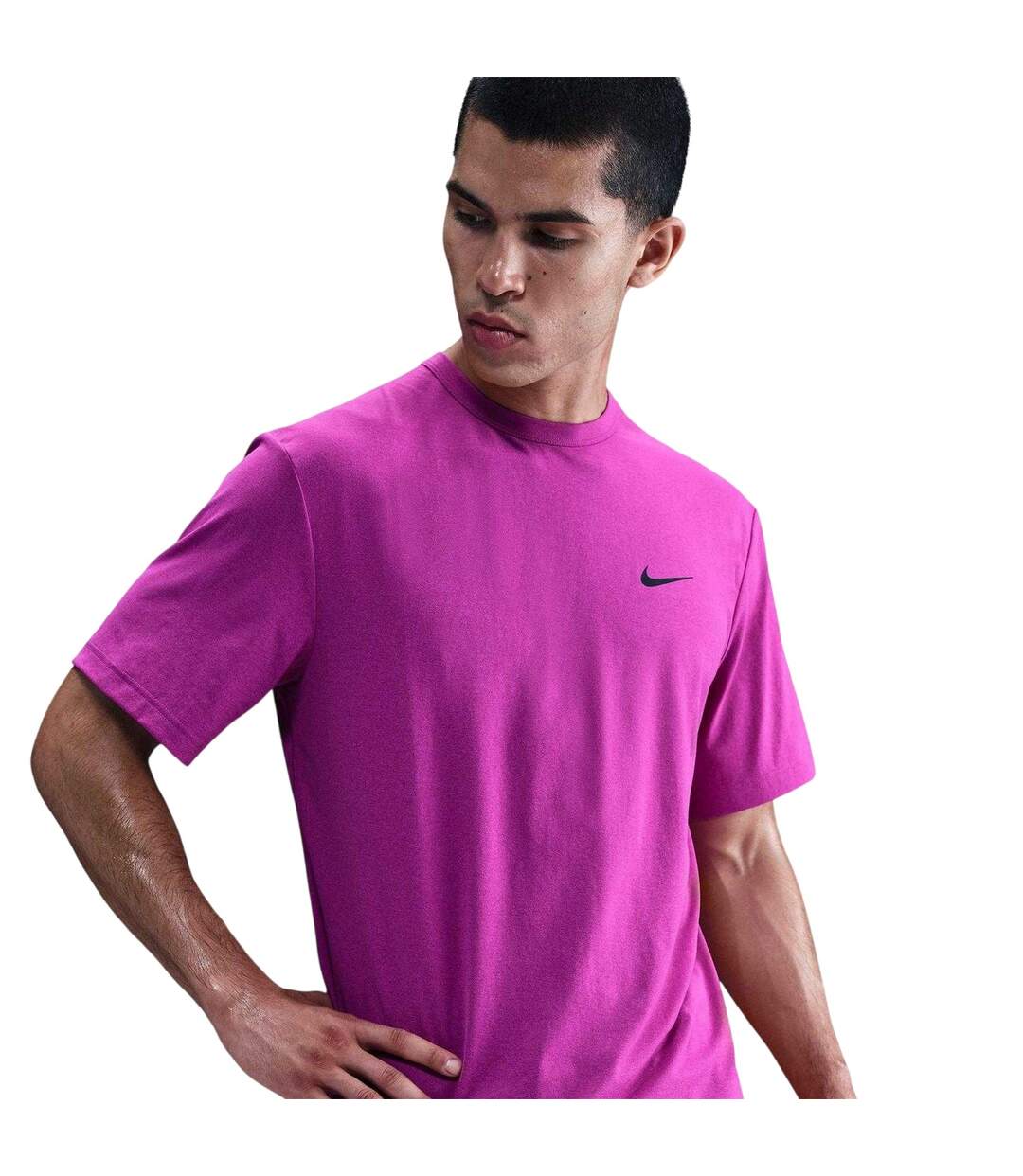 T-shirt Manches Courtes Motif/style Swoosh Hyverse Homme Violet Vif Nike-2