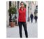 MAYFLOWER 828049U001 - Gilet sans manches bi-matière rouge : chaleur et style hybride-5