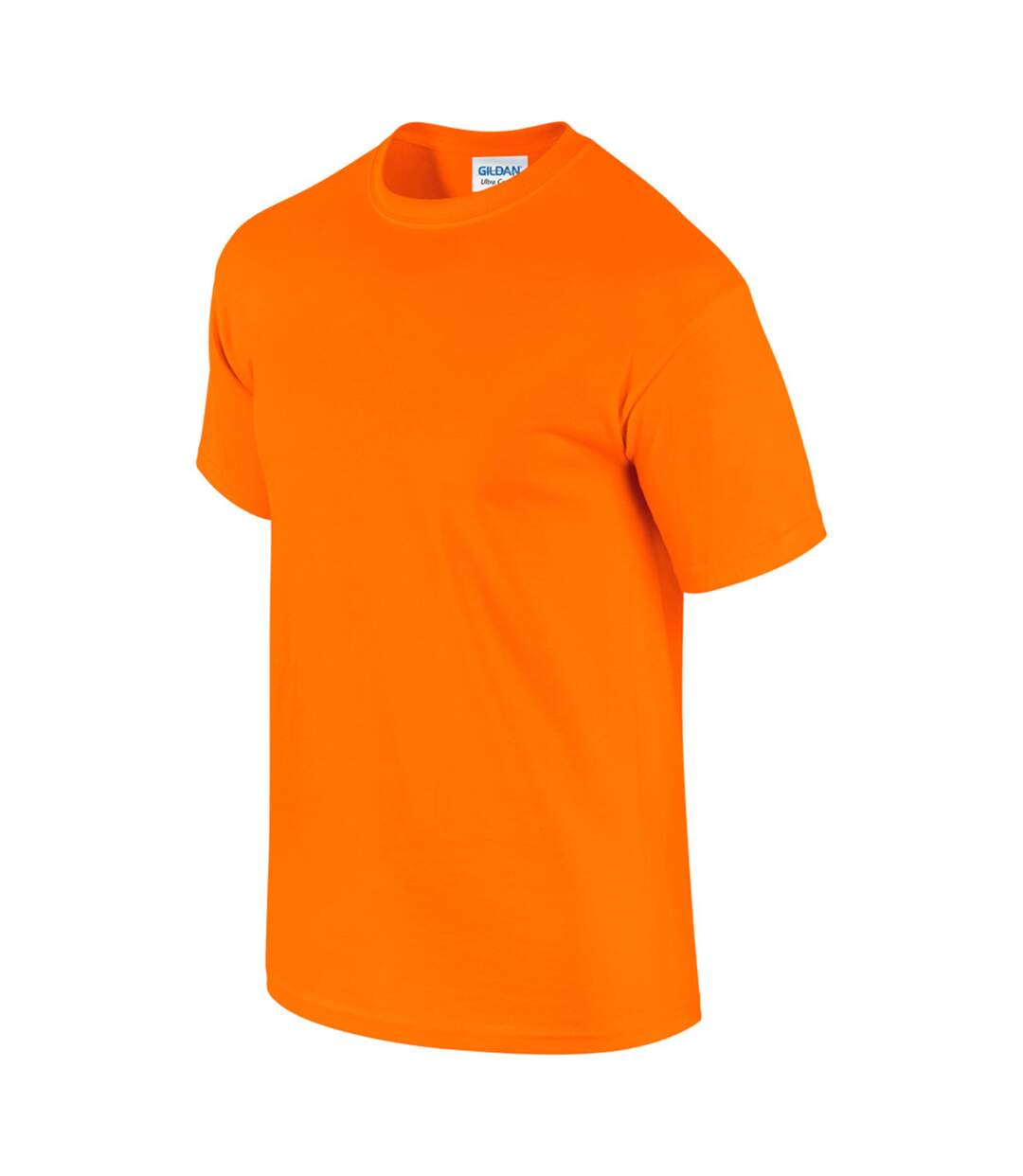 T-shirt Adulte Orange Fluo Gildan-3