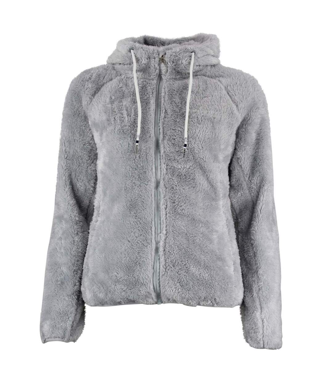 Blouson polaire à capuche femme ALANZO