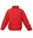 Blouson D'aviateur Dover Adulte Rouge Classique Bleu Marine Regatta-1