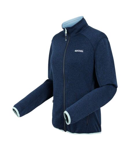 Veste polaire newhill femme bleu marine / bleu clair pastel Regatta