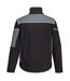 Portwest Mens PW3 Softshell Jacket (Black/Zoom Grey)