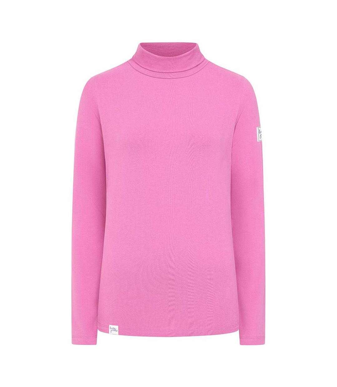 Haut Polaire Manches Longues Motif/style Pénombre Femme Framboise Lazy Jacks-2