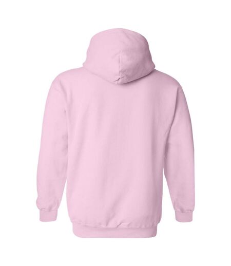 Sweat À Capuche Adulte Rose Clair Gildan