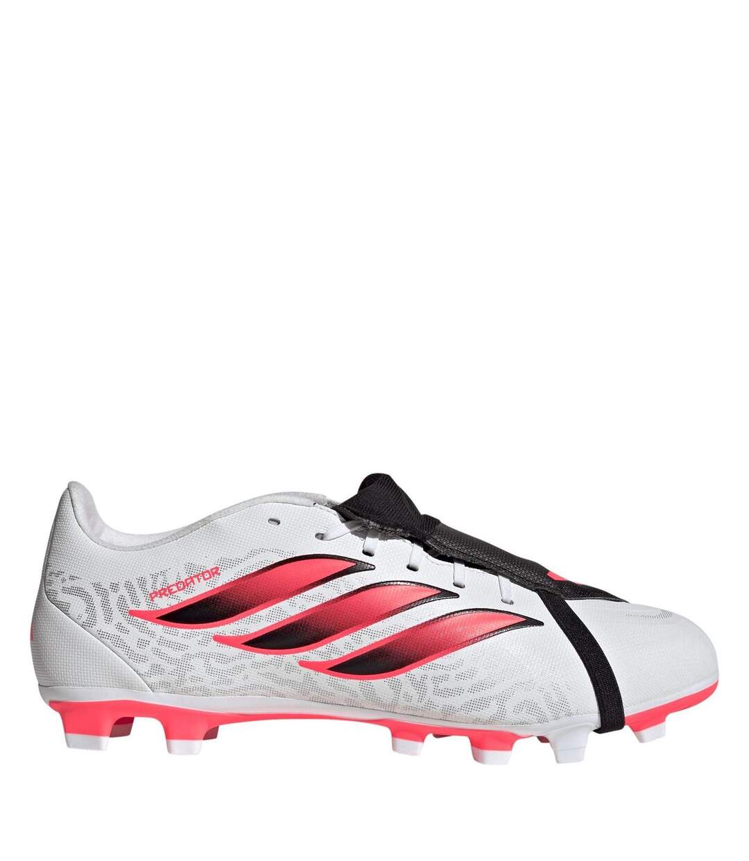 Chaussures De Foot Pour Terrain Ferme Predator Homme Blanc Corail Adidas-1