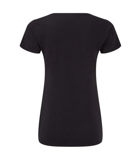 T-shirt Iconic Femme Noir Fruit Of The Loom