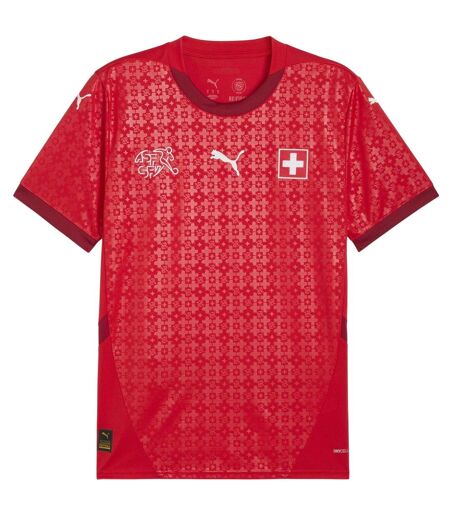 Maillot Domicile Motif/style Puma Homme Rouge Switzerland