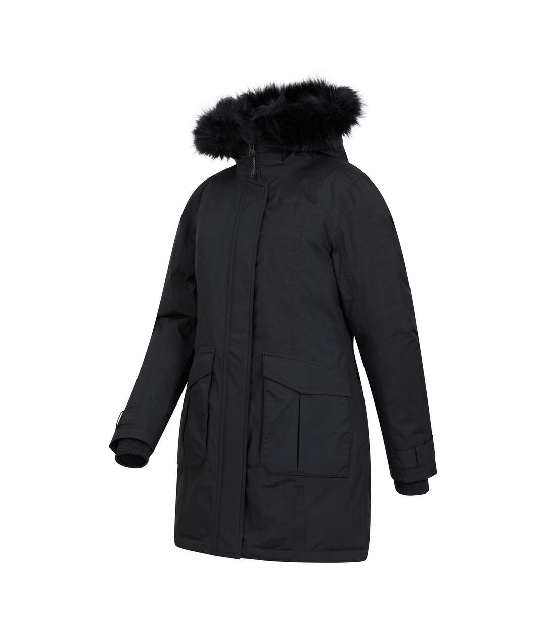 Womens/ladies Aurora Down Jacket Black Mountain Warehouse-4