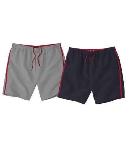 Pack of 2 Men's Microfibre Summer Shorts
