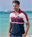Men's Stretch Piqué Polo Shirt-1