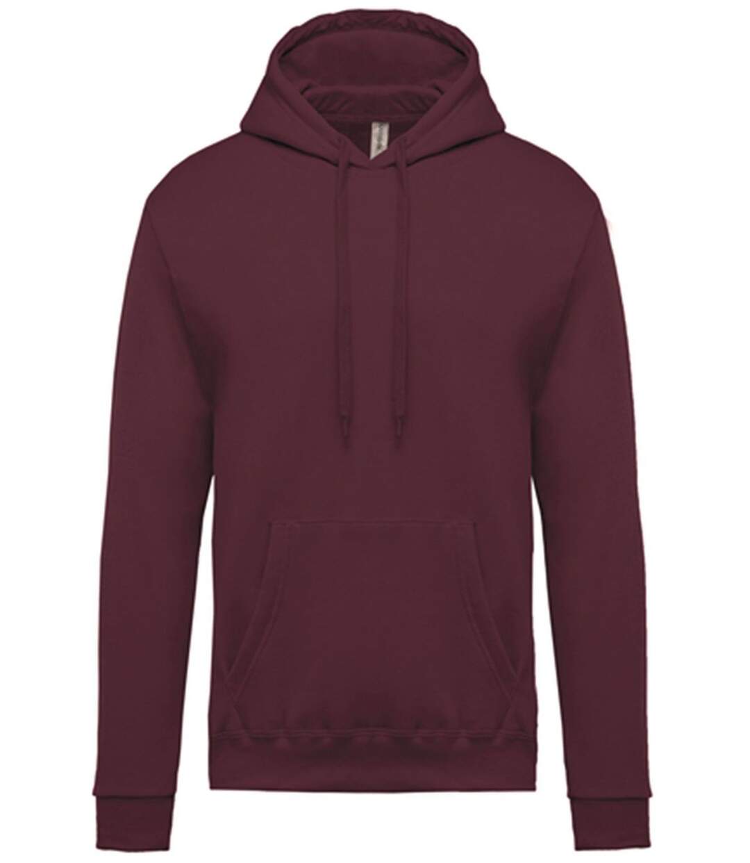 Sweat-shirt à capuche - Unisexe - K476 - rouge vin-2