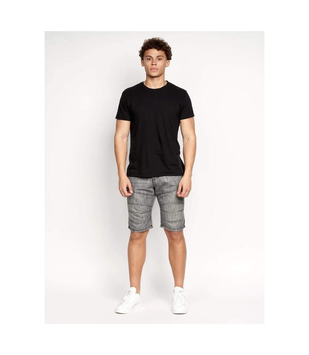 Short winston mve homme gris foncé Crosshatch-4