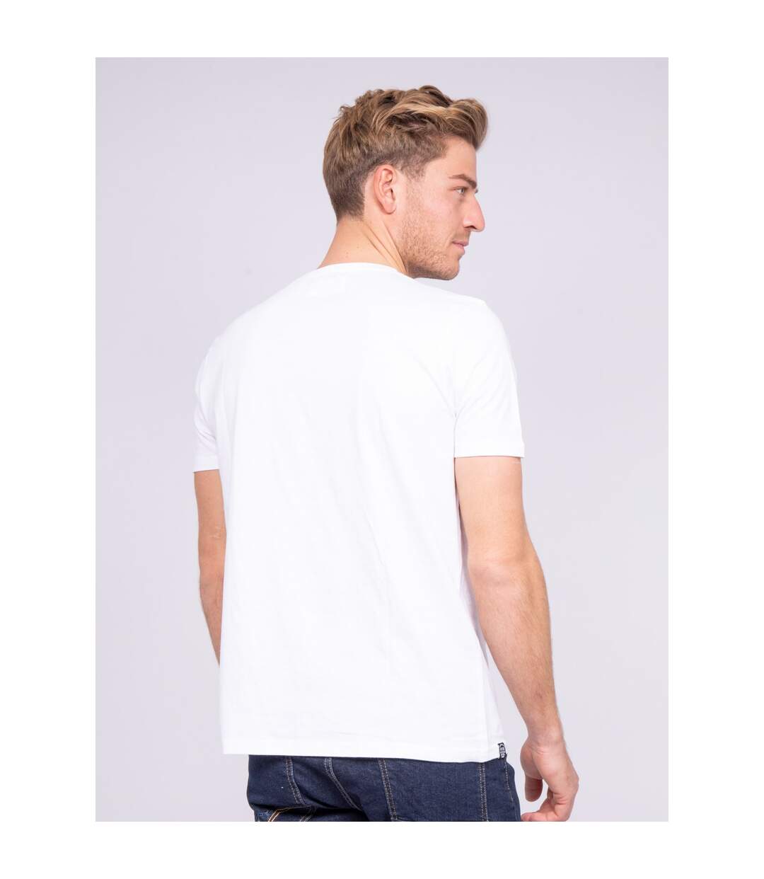 T-shirt col rond pur coton NERLIN