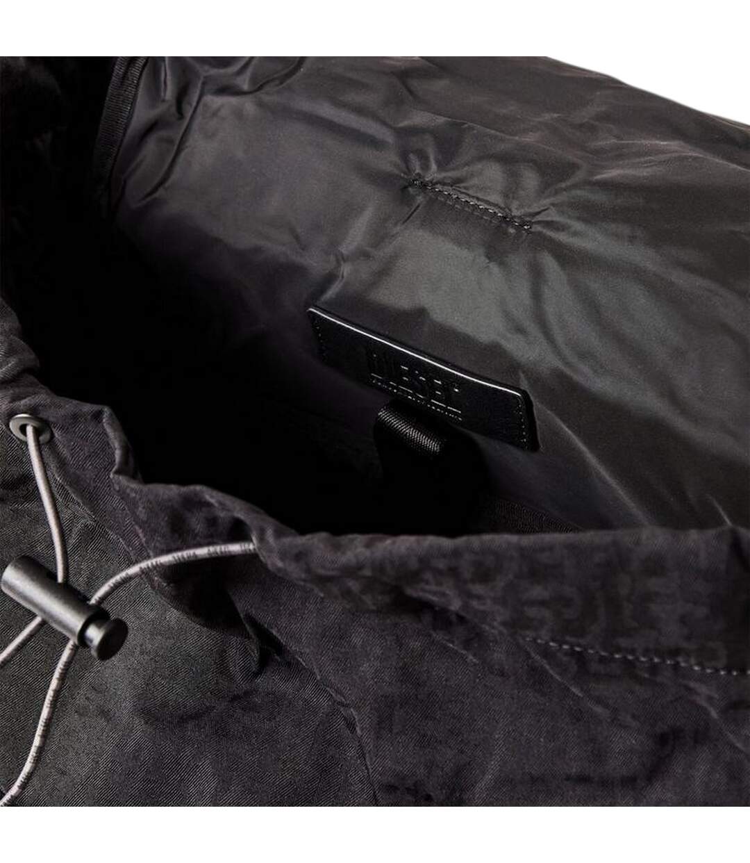 Nylon Rucksack One Size Black Diesel-4