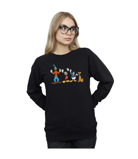 Disney Sweatshirt Femme/Femme Mickey Mouse Friends (Noir) - UTBI27674