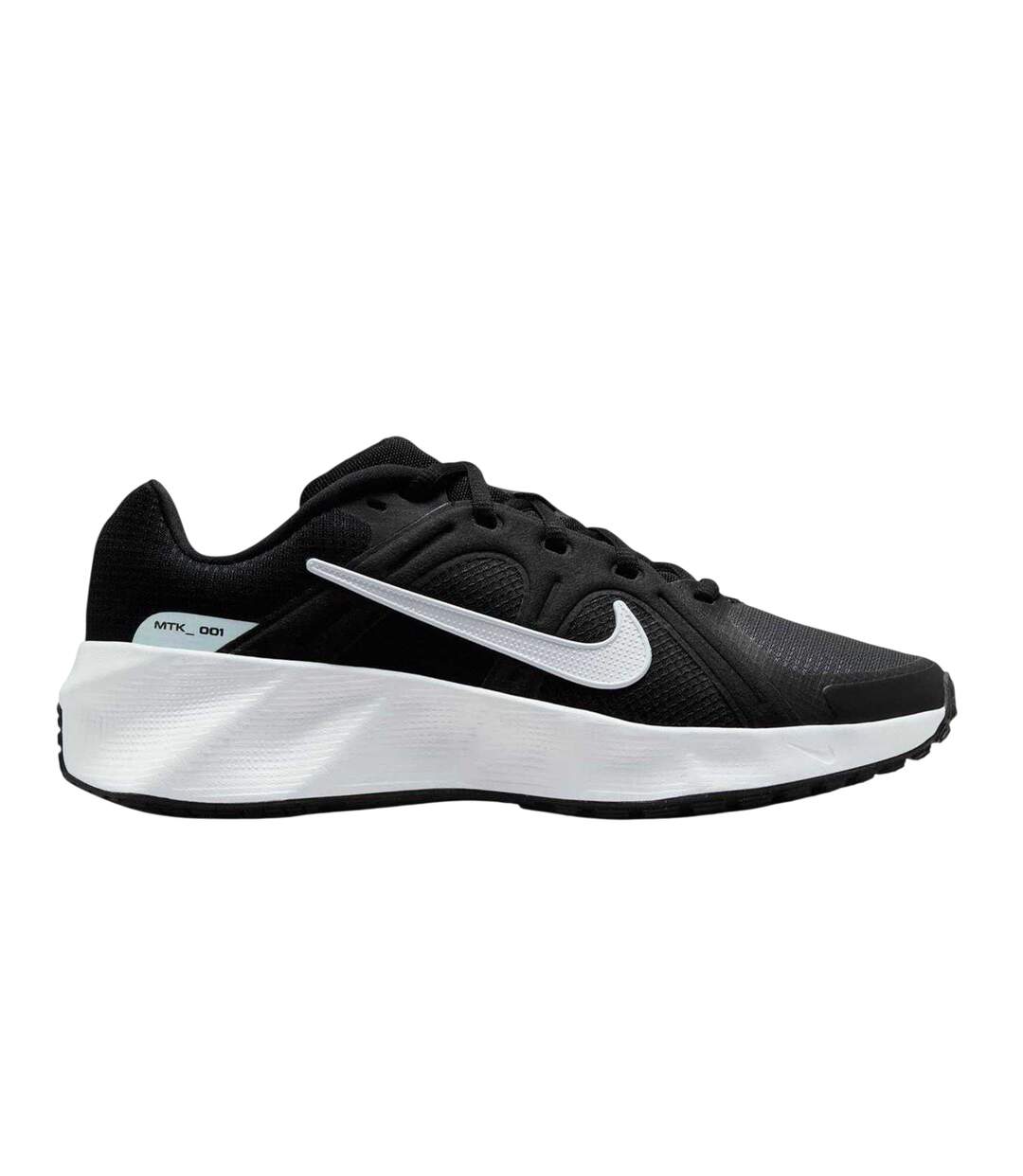 Womens/ladies Metro Tek Trainers Black White Nike-4
