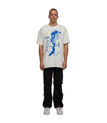 T-shirt Motif/style Tupac Shakur Me Against The World Homme Prêt À Teindre Mister Tee