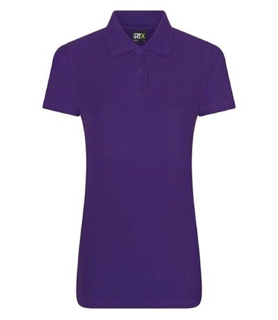 Polo Pro manches courtes - Femme - Du XS au 4XL - RX01F - violet