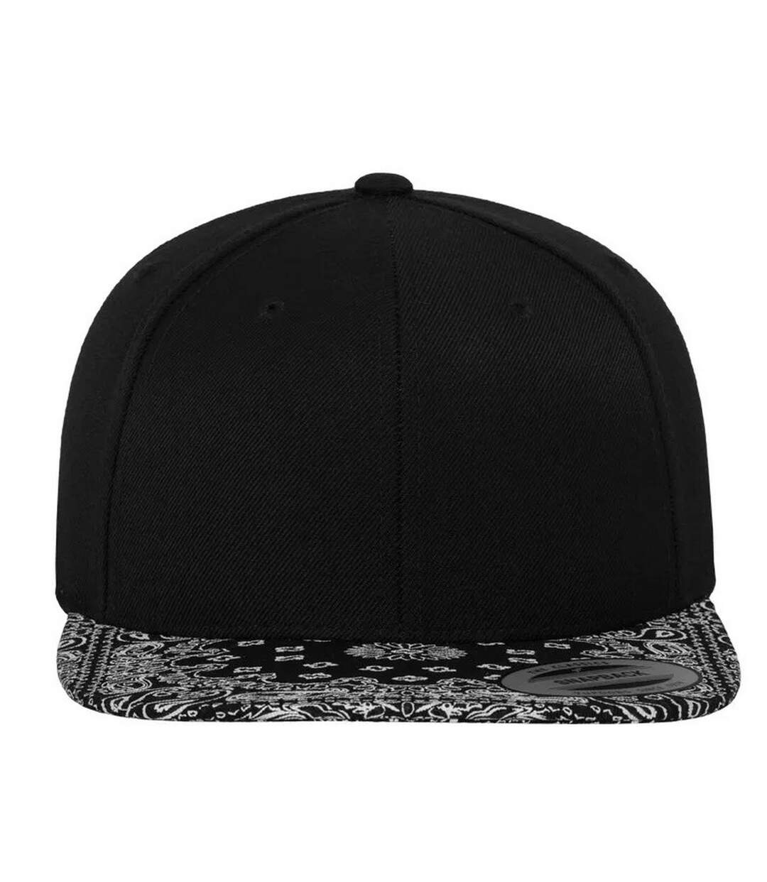 Casquette Ajustable Motif/style Cachemire Noir Flexfit-1