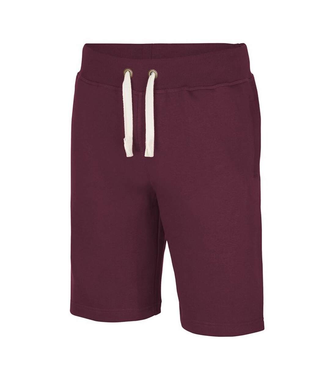 Short décontracté campus homme bordeaux Awdis