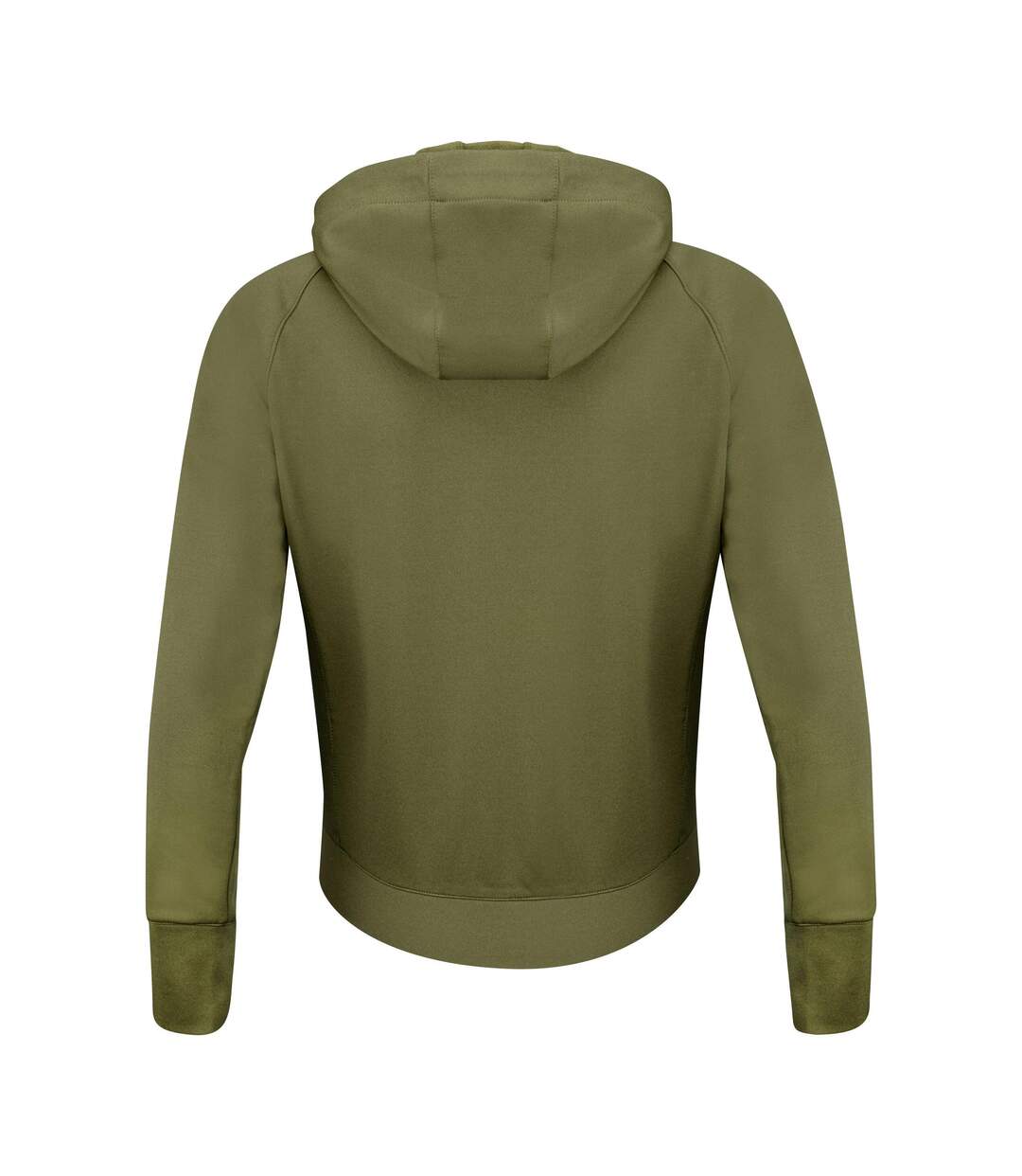 Womens/ladies Keyport Hooded Hybrid Jacket Moss Green James Harvest-2