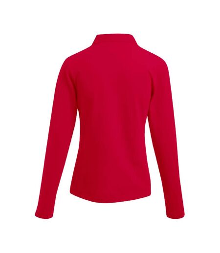 Polo Femme Rouge Feu Promodoro
