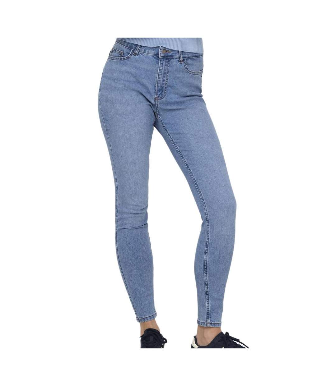 Jean slim bleu femme jdy moon-1