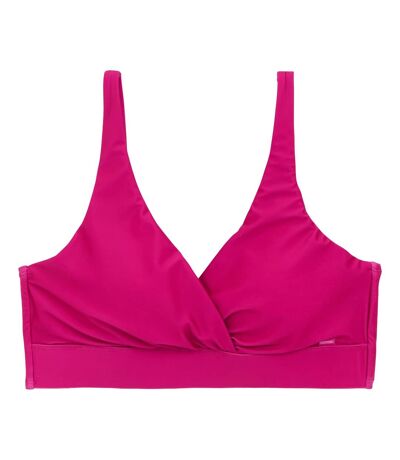 Womens/ladies paloma plain bikini top pink fusion Regatta