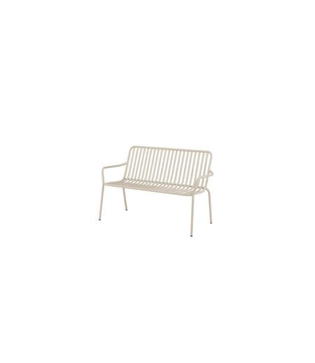 Banc de Jardin en Métal Peking 130cm Beige