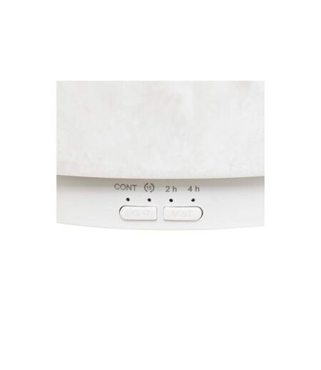 Diffuseur d'Huile Essentielle Effet Marbre Elsy 100ml Blanc