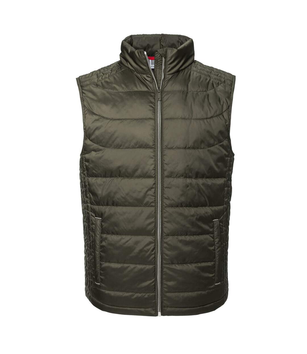 Mens nano padded body warmer dark olive Russell