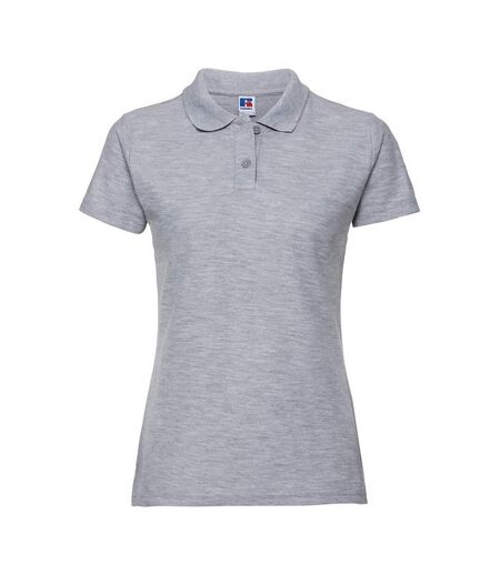 Russell Womens/Ladies Polycotton Classic Polo Shirt (Light Oxford Grey)