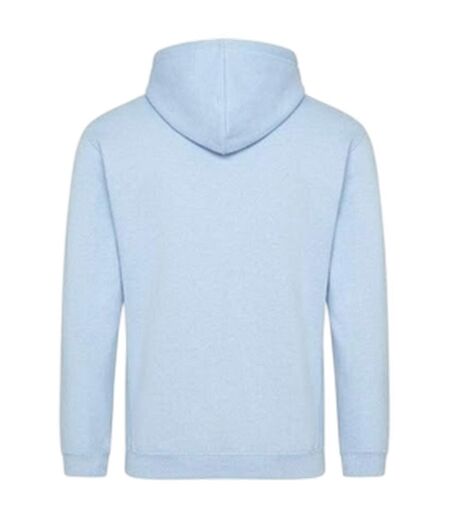 Mens Logo Pullover Hoodie Sky Blue Lonsdale