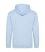 Mens Logo Pullover Hoodie Sky Blue Lonsdale-2