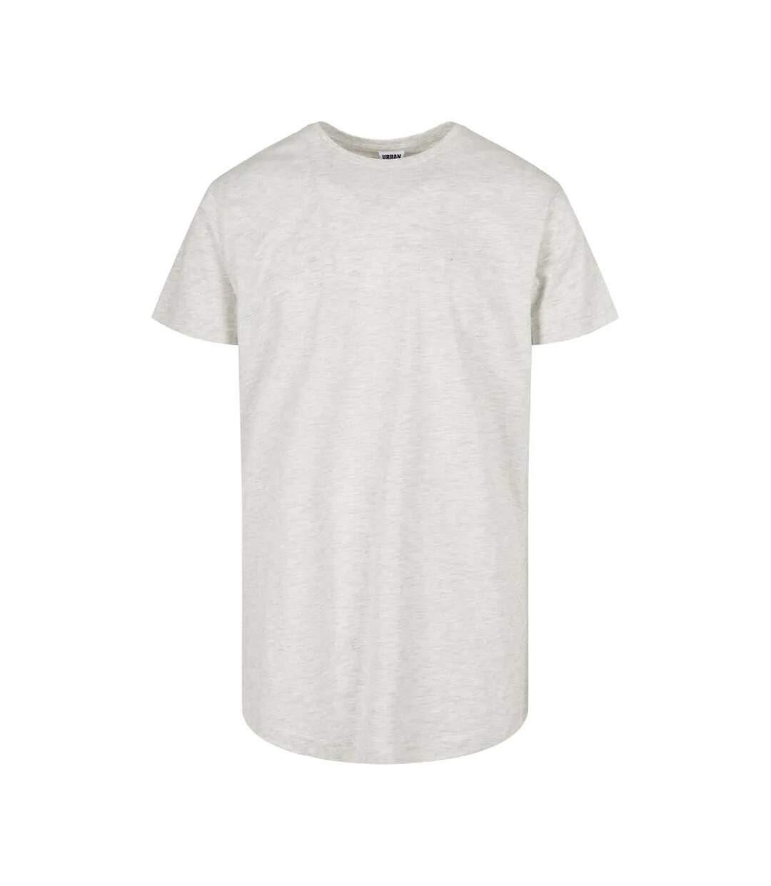 T-shirt Motif/style Façonné Homme Gris Clair Urban Classics-1